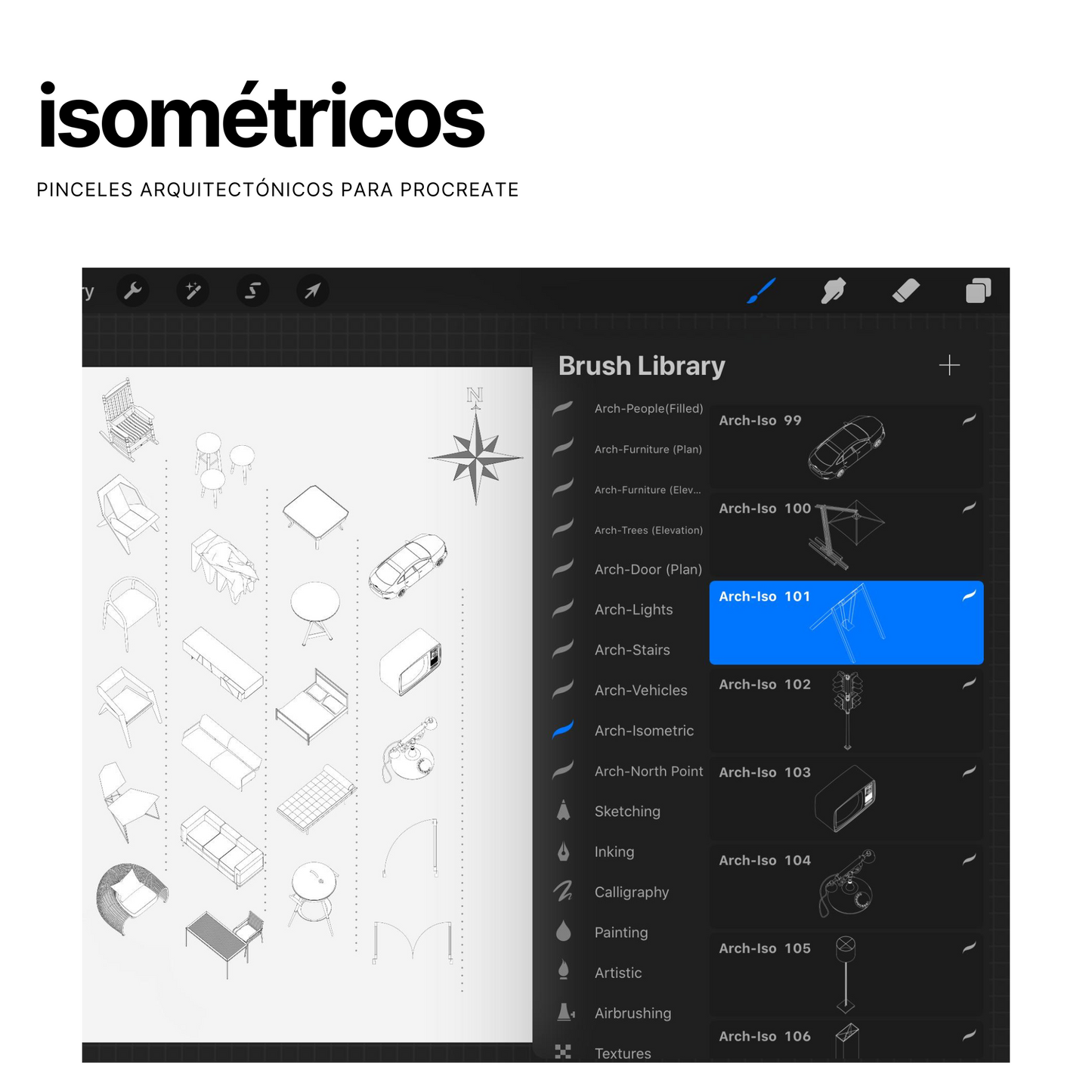 Paquete completo de iPad para Arquitectos