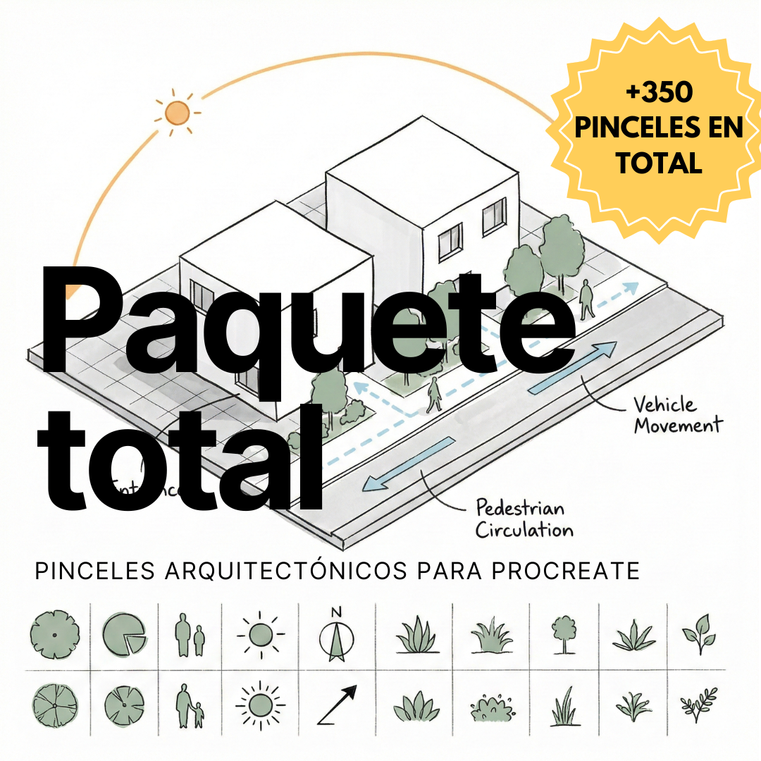 Paquete completo de iPad para Arquitectos